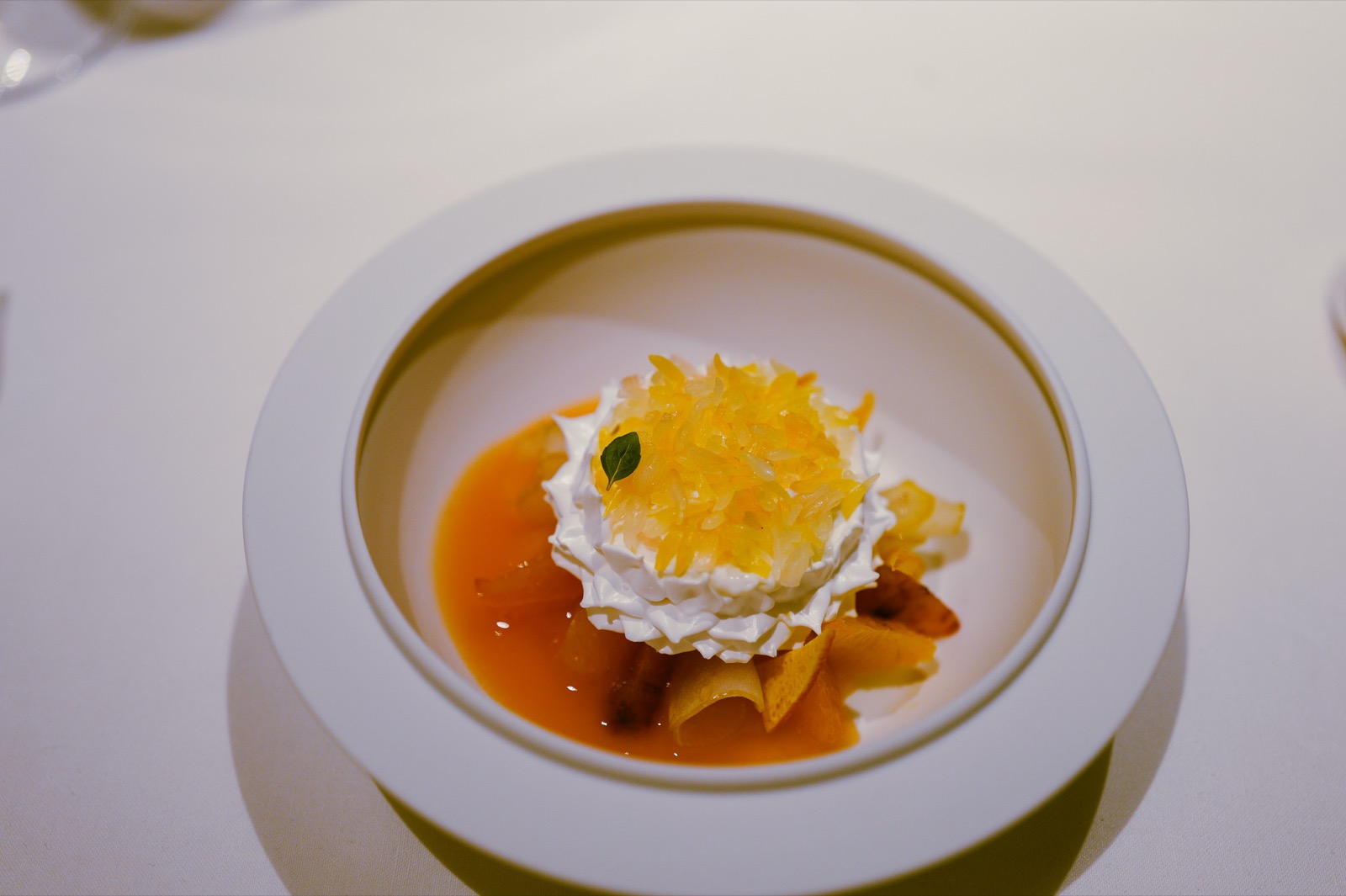 Citrus Meringue Dish