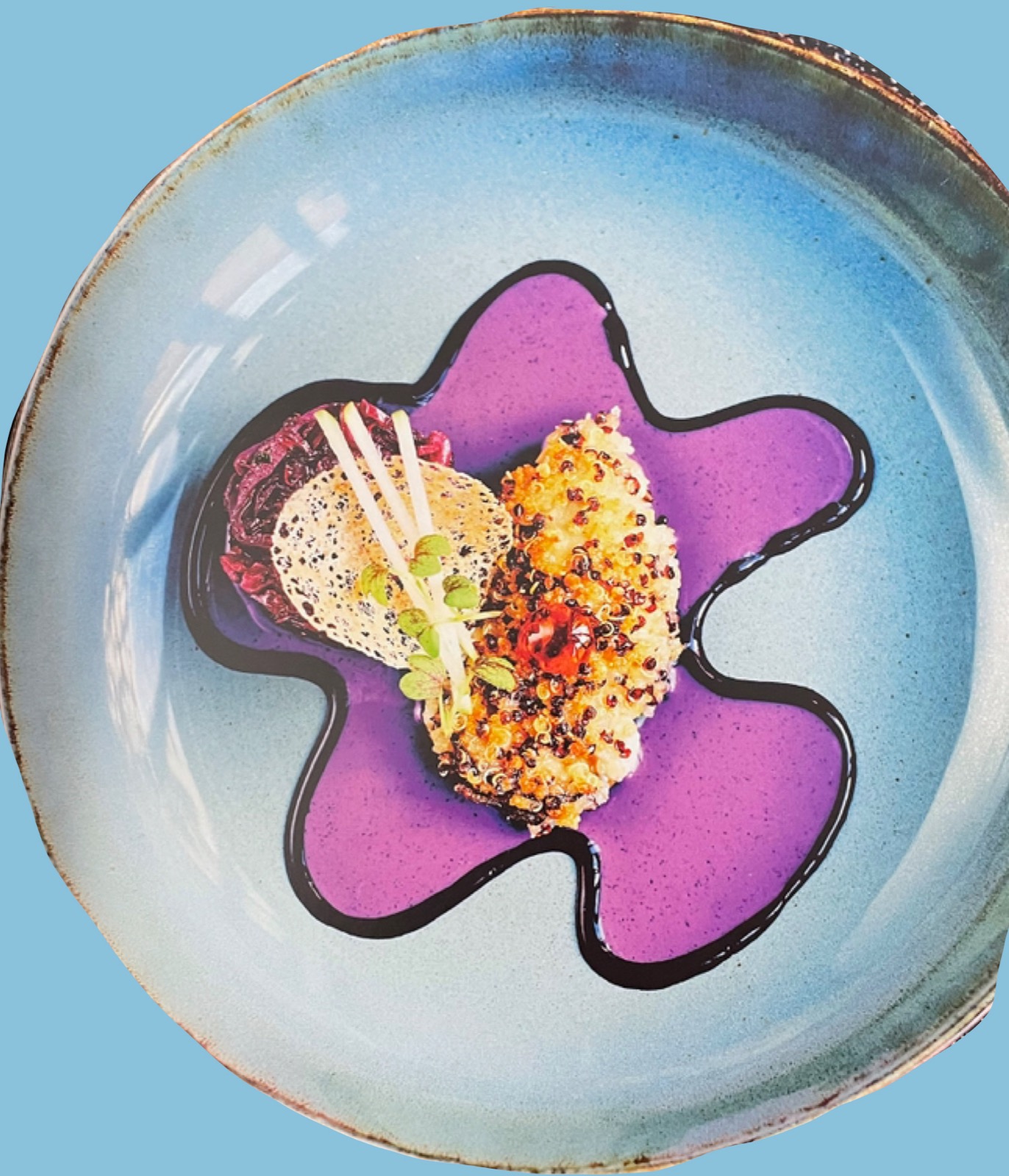 Red Cabbage Pond Dish