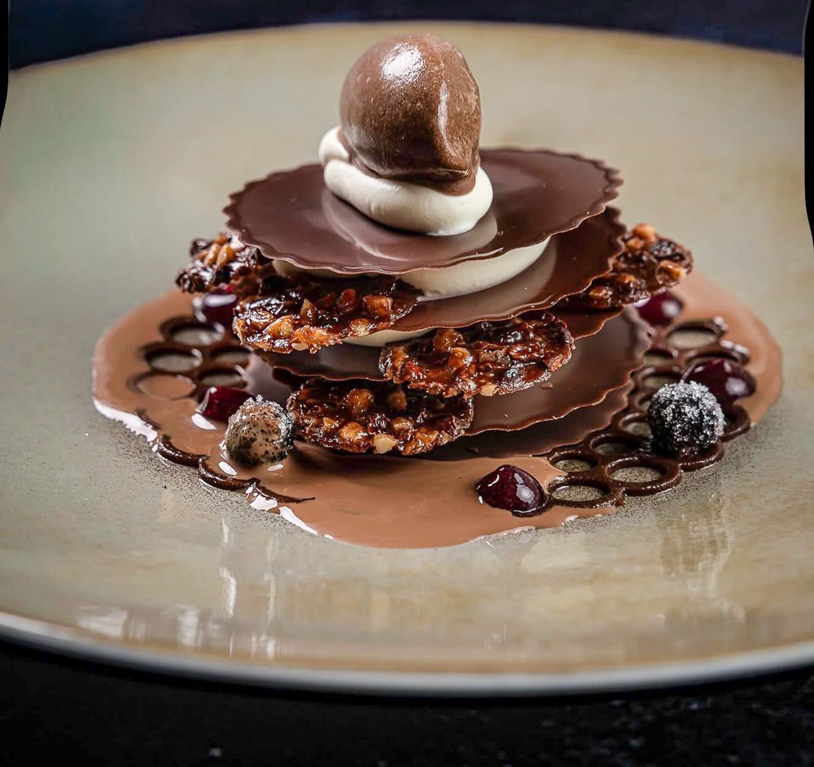 Black Velvet Dish