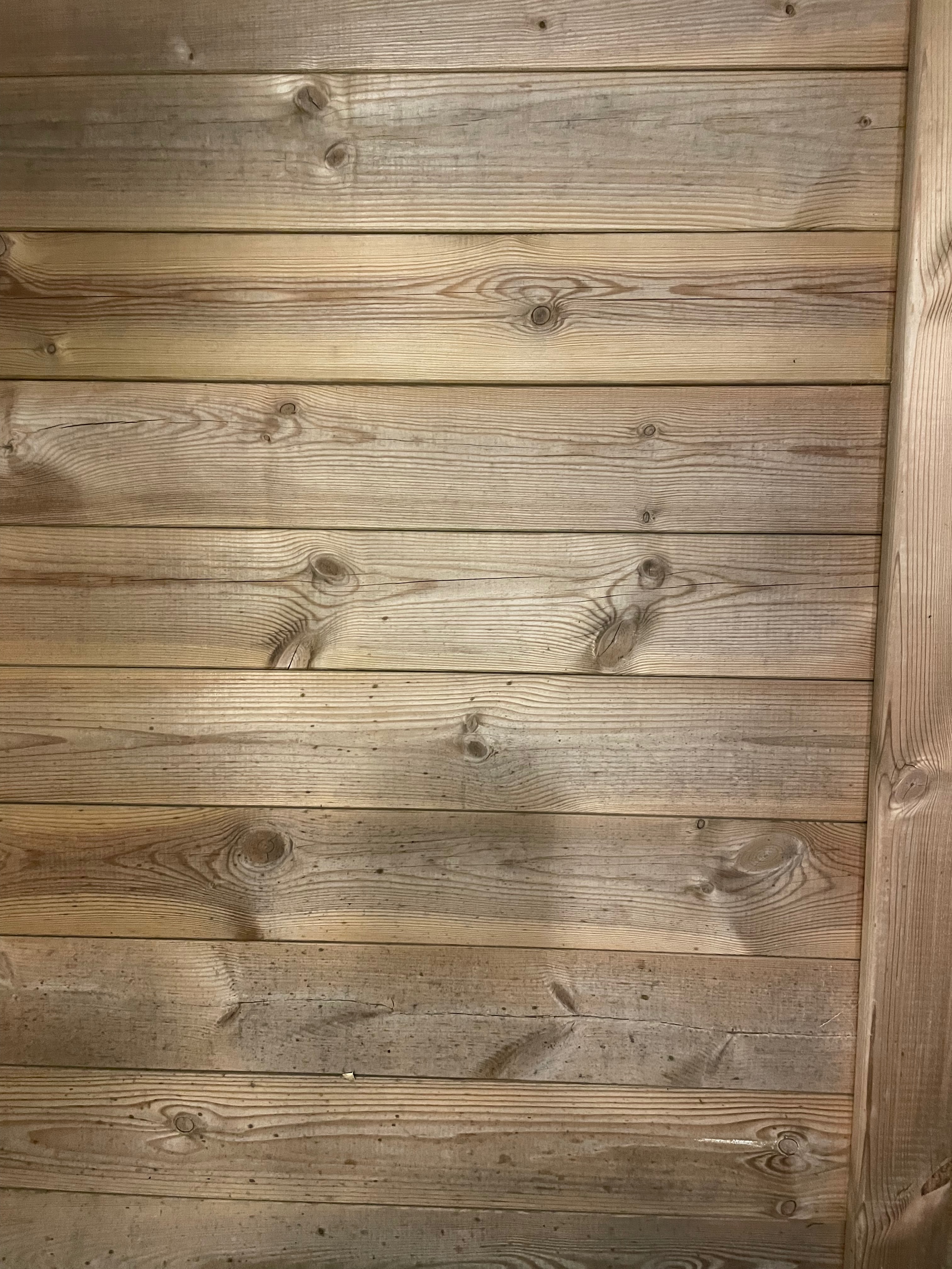 Two Jedis in sandstorm wood grain